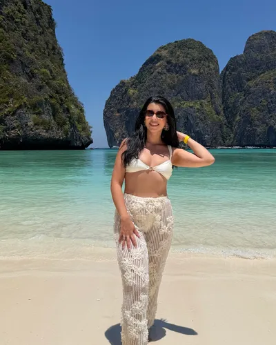 Praia paradisíaca de Phuket